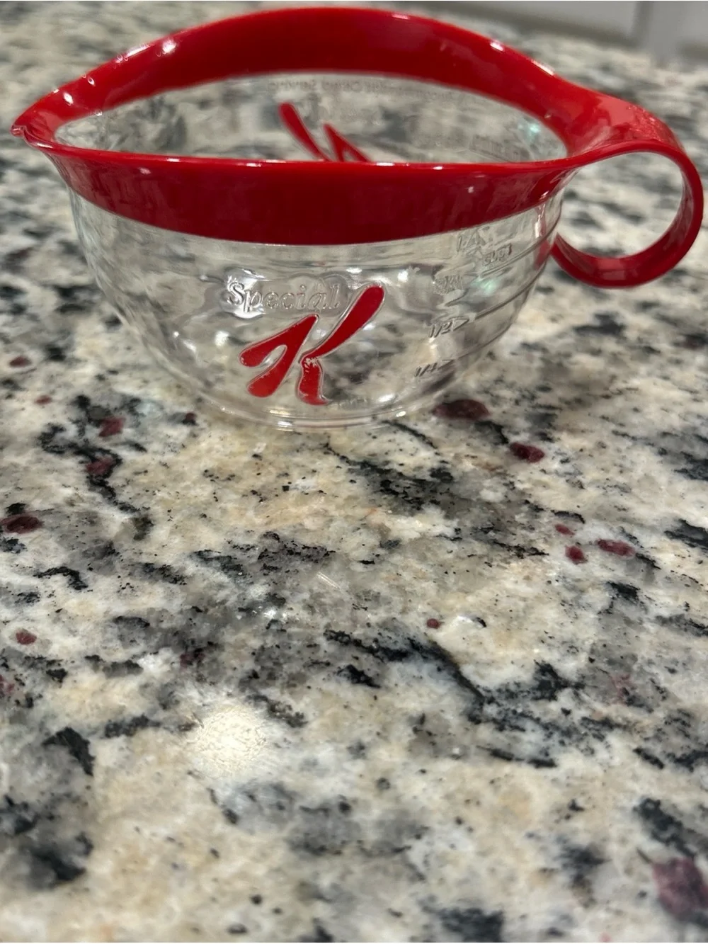 Kellogg's Special K Mearsuring Cup Released 2001 Plastic